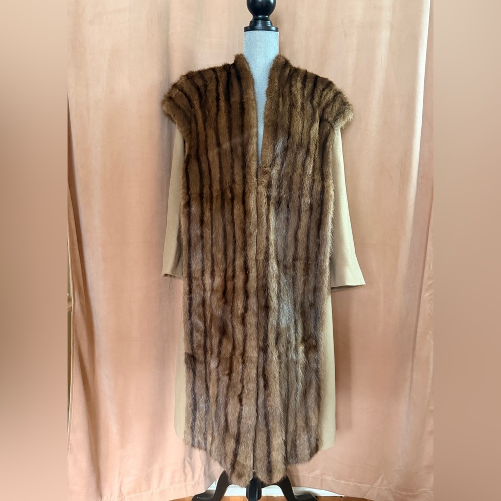 Elegant Fur-Trimmed Coat